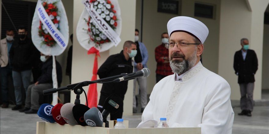 Diyanet İşleri Başkanı Prof. Dr. Erbaş, Malatya'da İlahiyat Camisi ve İslami İlimler Kütüphanesi'ni açtı