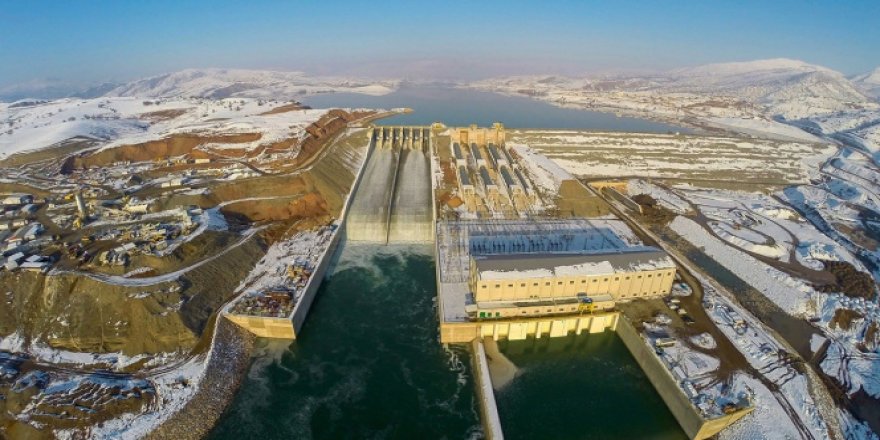 Karların erimesiyle Erzincan'daki barajlarda doluluk oranı arttı