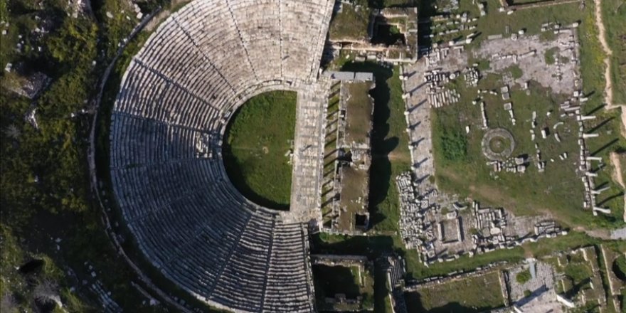 Afrodit'in kenti Afrodisyas, salgında da ilgi görüyor