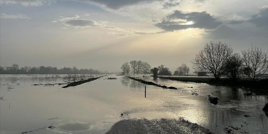Bursa'da sağanak nedeniyle yaklaşık 35 bin dönüm tarım arazisi su altında kaldı