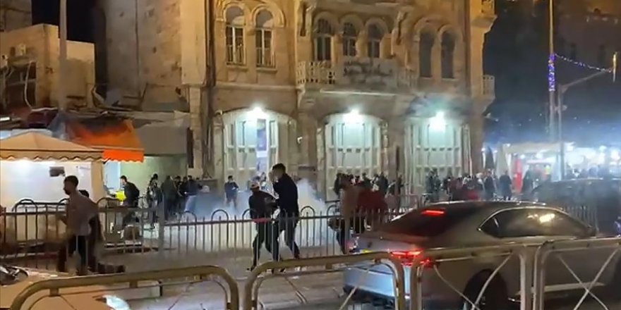 İsrail polisinin Doğu Kudüs'te Filistinlilere müdahalesi altıncı gününde