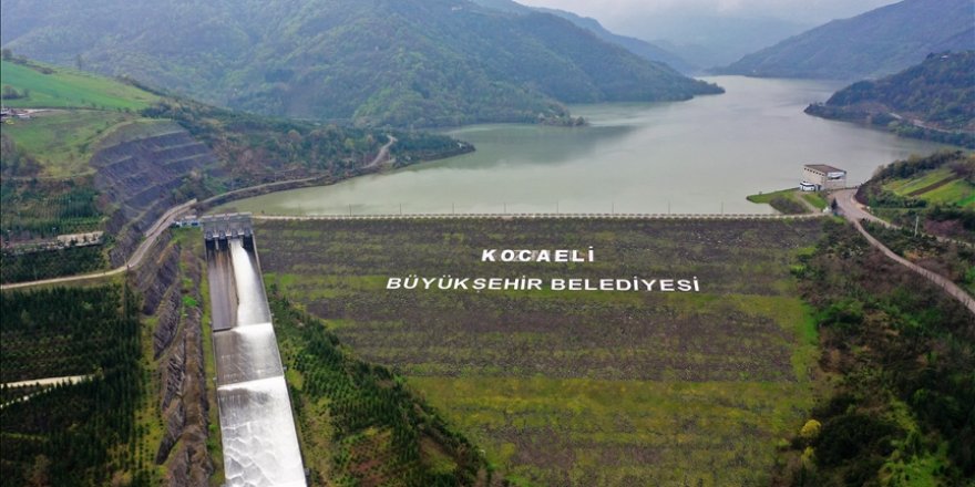 Kocaeli'deki Yuvacık Barajı'nda doluluk oranı yüzde 99'a ulaştı