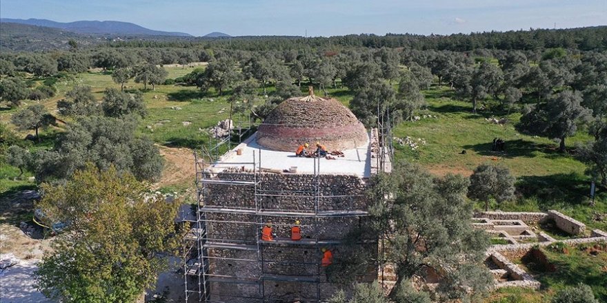 Muğla'da 600 yıllık Yelli Cami restorasyonla eski ihtişamına kavuşuyor