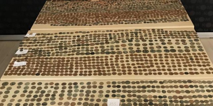 2 bin 155 tarihi sikke ele geçirildi