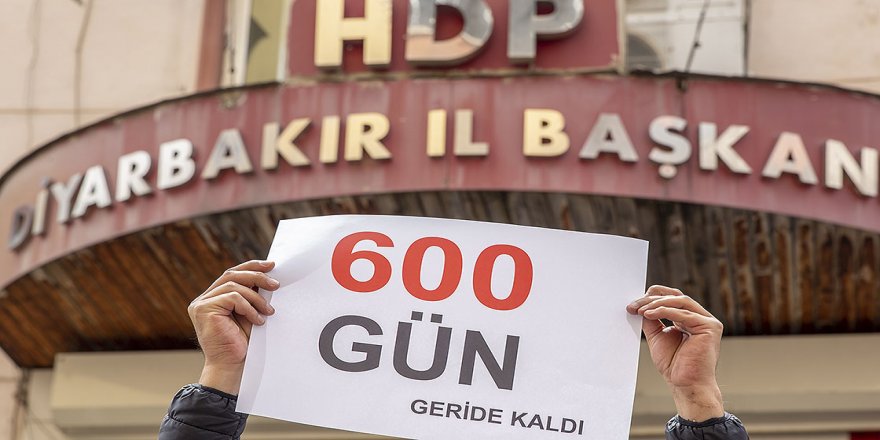 Diyarbakır anneleri evlat nöbetinde 600 günü geride bıraktı