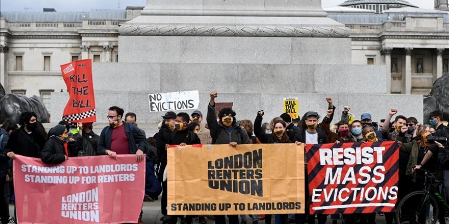İngiltere’de polise yeni yetkiler veren yasa tasarısı protesto edildi