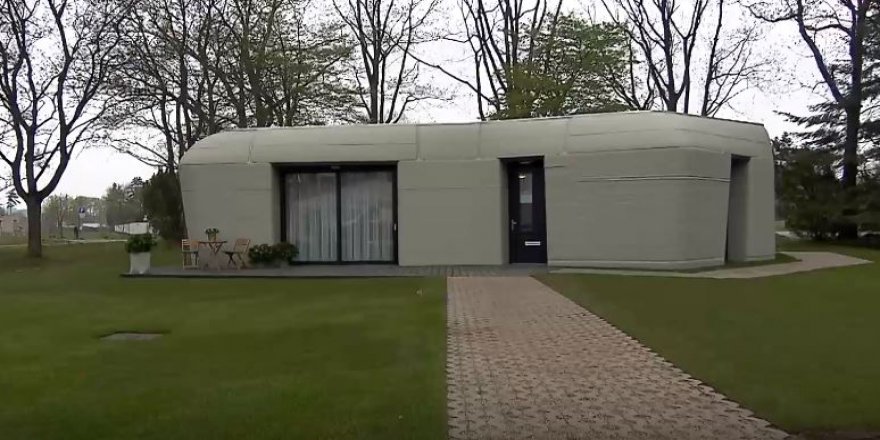 Üç boyutlu yazıcıdan çıkan ev ilk kiracısını ağırlayacak