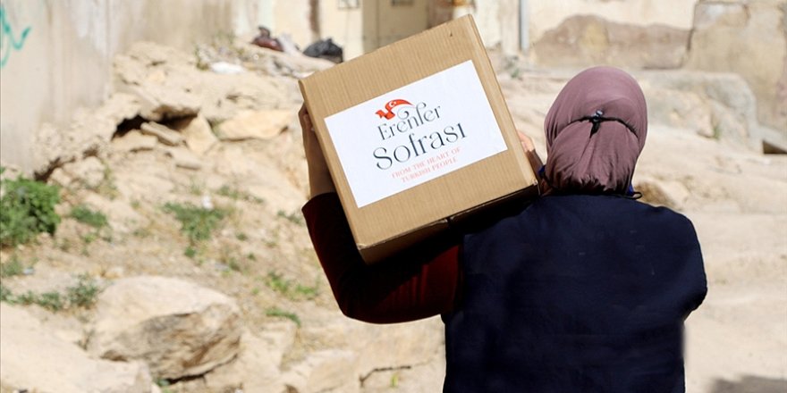TİKA, Ürdün'de ihtiyaç sahibi ailelere Ramazan yardımına başladı