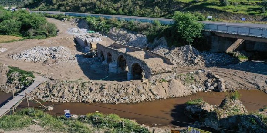 Muğla'daki tarihi Sarıçay Köprüsü restore ediliyor