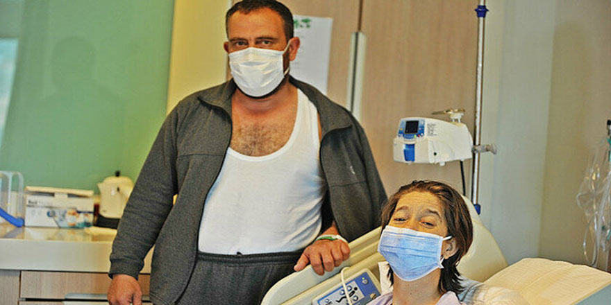 Aile olmak böyle bir şey: Eşine böbreğini verdi