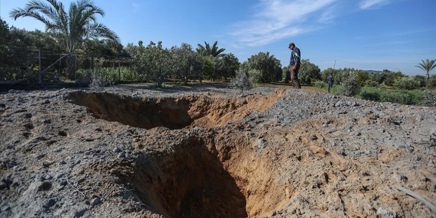 İsrail, Gazze Şeridi'nde konutları, güvenlik merkezini ve tarım arazisini vurdu