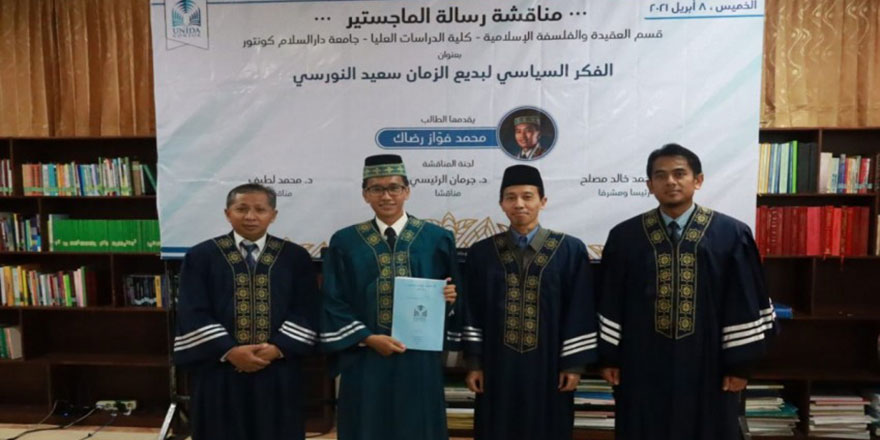 Endonezya’daki üniversite, 'Said Nursi'nin siyasi düşüncesi' tezini oybirliği ile kabul etti