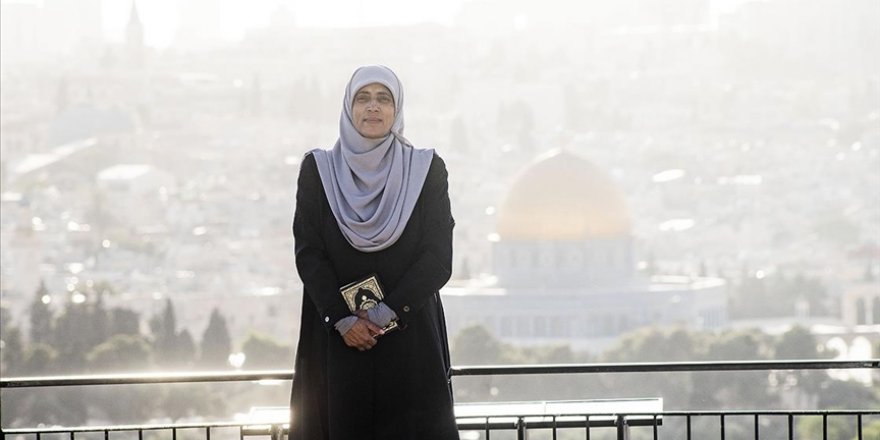 Mescid-i Aksa'nın gönüllü muhafızlarından Hatice'nin azimli mücadelesi