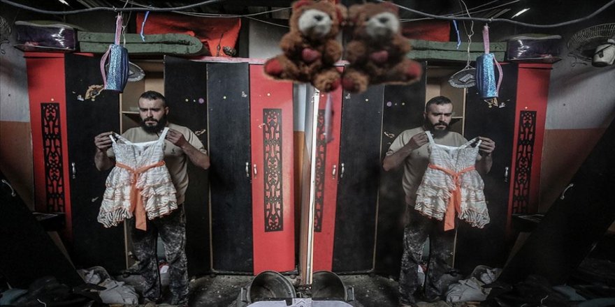 İşgalci İsrail günlerce bombaladığı Gazze'de çocukların hayallerini de enkaz altında bıraktı