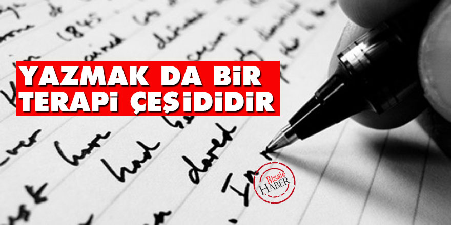 Yazmak da bir terapi çeşididir