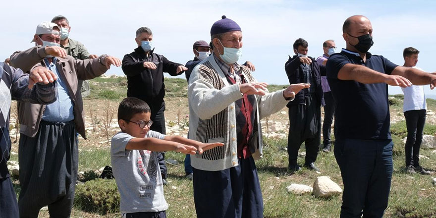 Kuraklığa karşı yağmur duası okundu