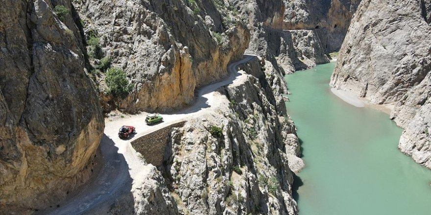 Yürekleri ağza getiren 'Taş Yolu' adrenalin tutkunlarını ağırlıyor