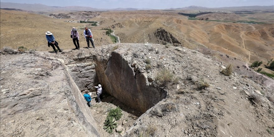 Van'da Urartular dönemine ait yeni bir kale kalıntısı tespit edildi