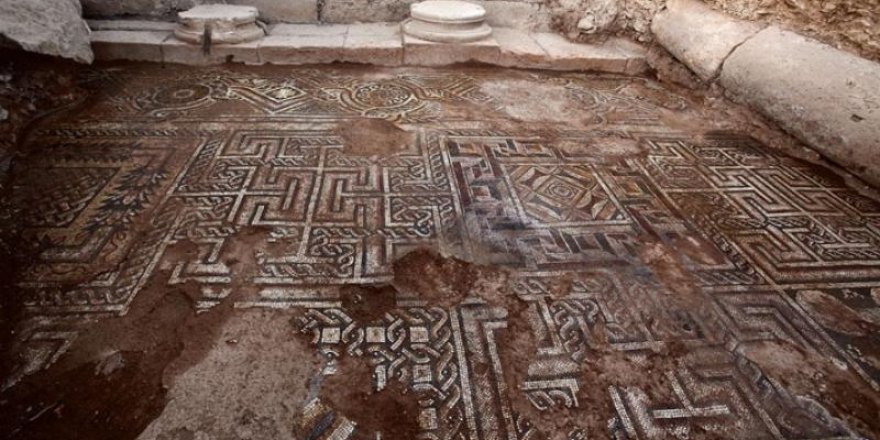 Gaziantep'te bulunan mozaikler tarihe ışık tutuyor