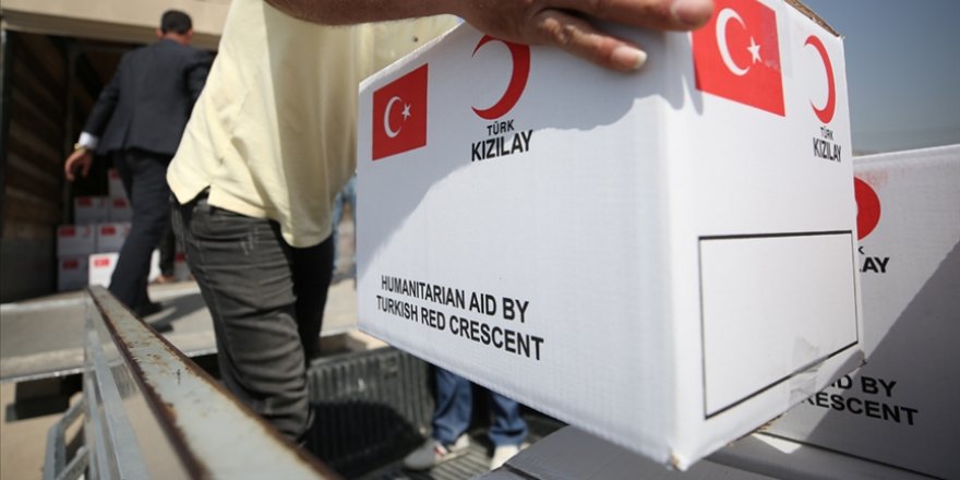 Kızılay'dan Ukrayna'ya insani yardım