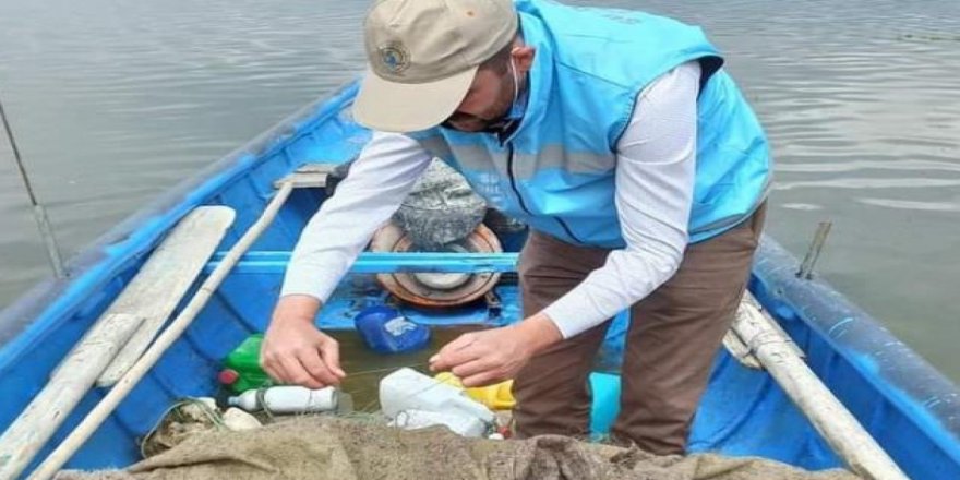 Eğirdir Gölü'nde kaçak ava 19 bin 856 lira para cezası