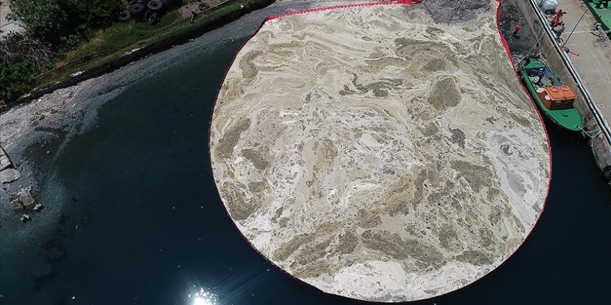 Marmara Denizi'nden 13 günde 4 bin 929 metreküp müsilaj temizlendi