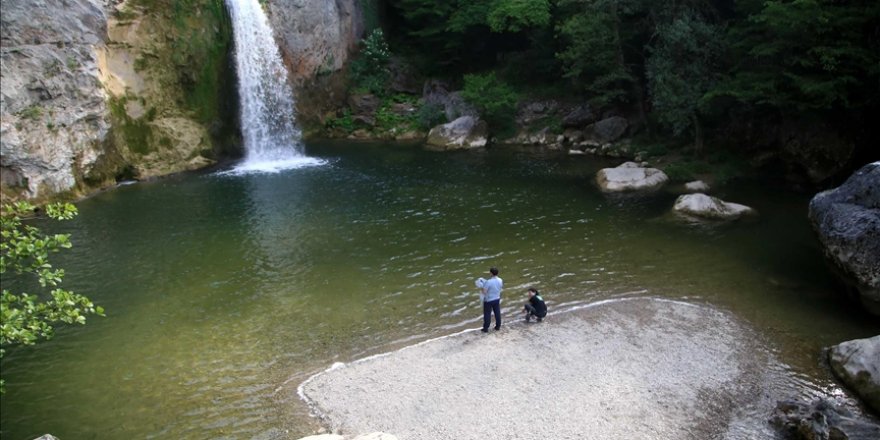 Kazakistan heyeti Horma Kanyonu'na hayran kaldı