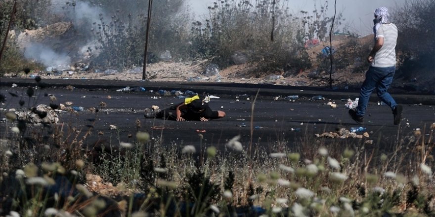 Yahudi yerleşimciler işgal altındaki Batı Şeria'da Filistinlilere saldırdı