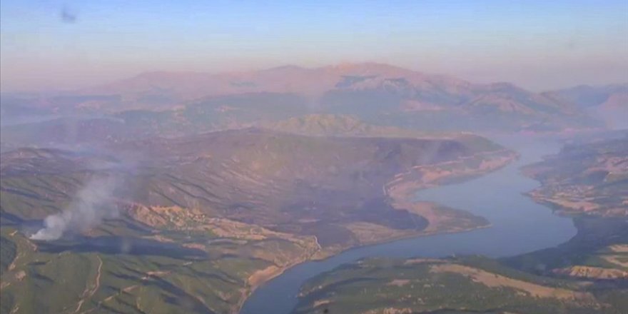 Bingöl'de ormanlık alanda çıkan yangın söndürüldü