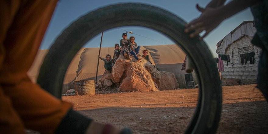 İdlib'deki kamplarda yaşayan halk, Rusya'nın yardımları engelleyebileceğinden endişeleniyor