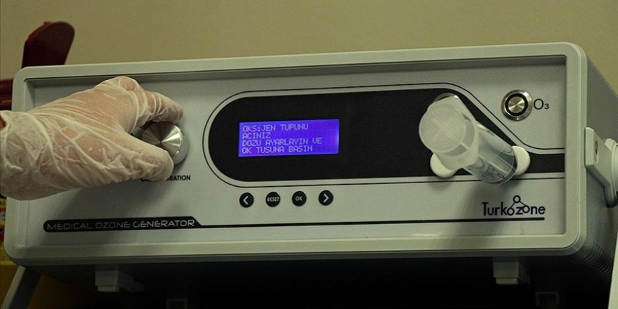 Kayseri Şehir Hastanesinde Kovid-19 hastalarına uygulanan ozon tedavisinin iyileştirici etkileri gözlendi