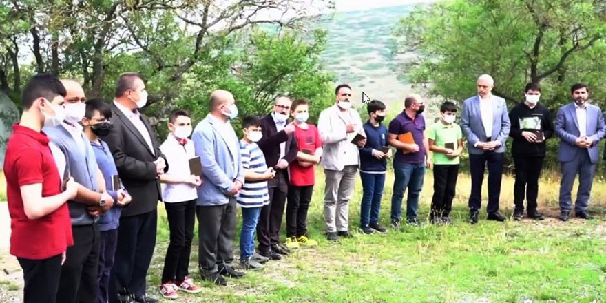 Musibetlerden korunmak için Kur'an okudular, 'Çevre hatmi' düzenlediler