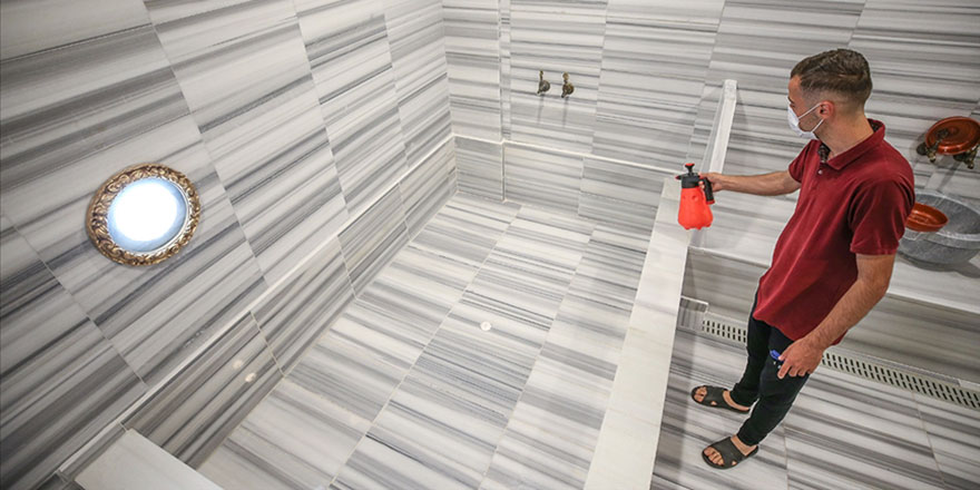 Bursa'daki hamam işletmecileri normalleşme hazırlıklarını tamamladı