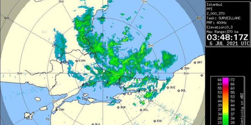 İstanbul için 'süper hücre' uyarısı