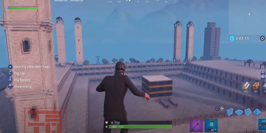 Yok edilmesi gereken mekanı Kabe'ye benzettiler