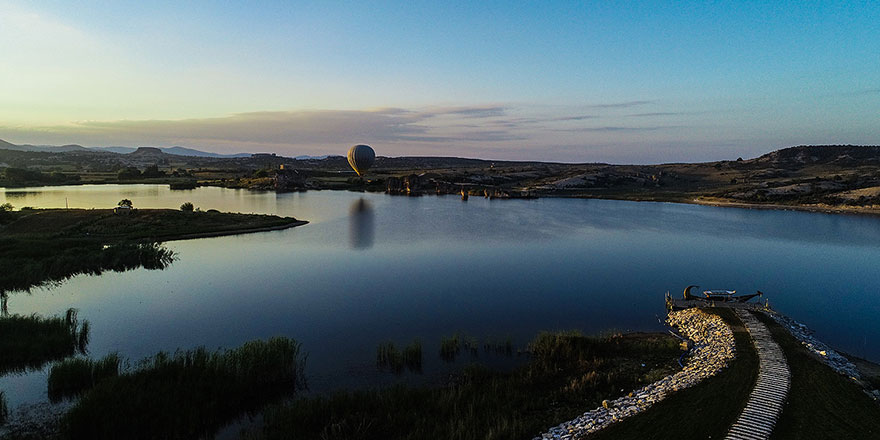 Frig Vadisi'nde sıcak hava balon uçuşlarına başlandı