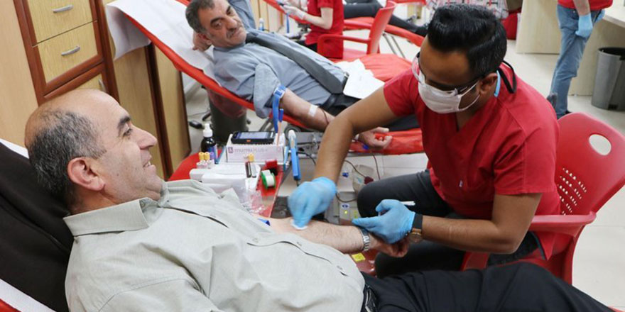 Kan deposu Maşallah! Tam 50 kez kan bağışında bulundu