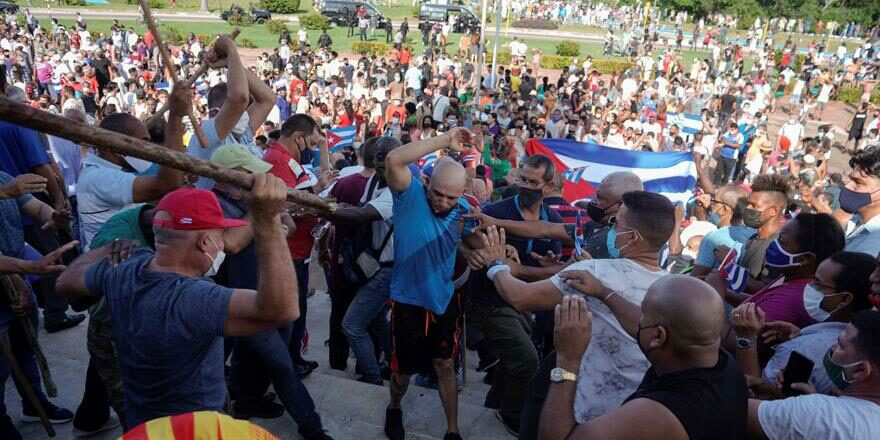Küba'da 'Değişim İçin Sivil Yürüyüş'