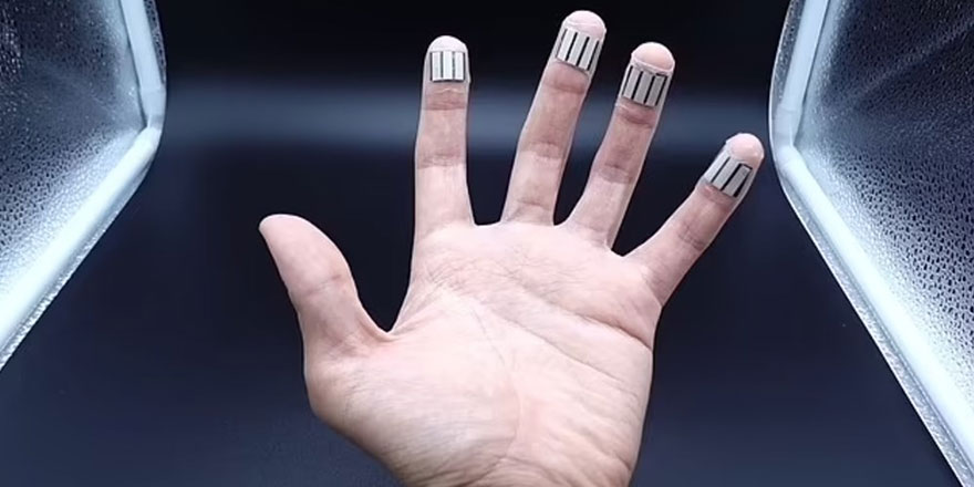 İnsan terinden elektrik üreten cihaz