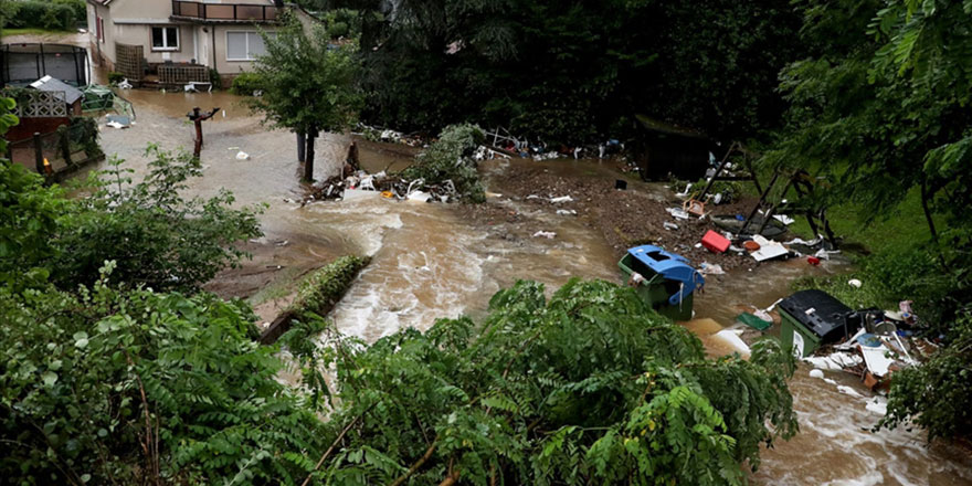 Almanya tarihi boyutlarda bir sel felaketi yaşıyor