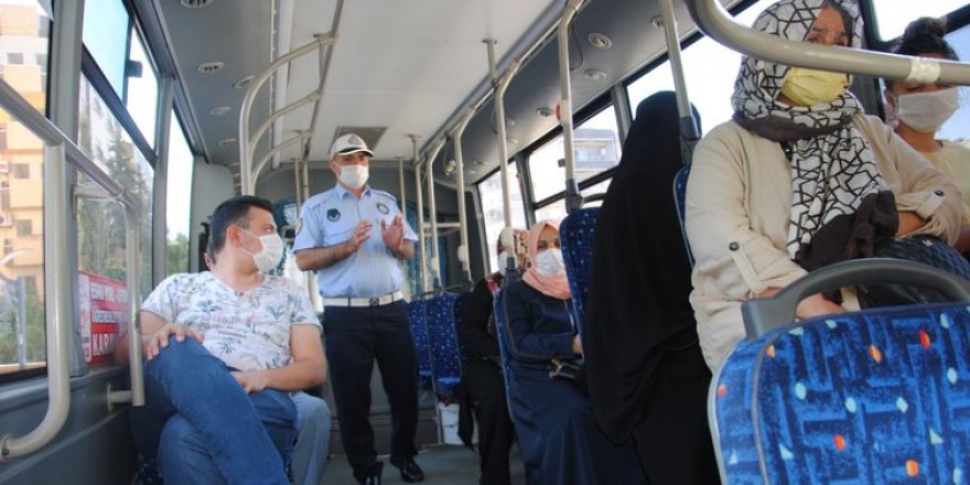 Şanlıurfa’da toplu taşıma araçlarında ‘klima’ denetimi