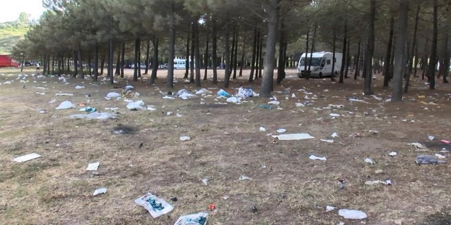 İnsanoğlunun pikniğinden sonraki manzara