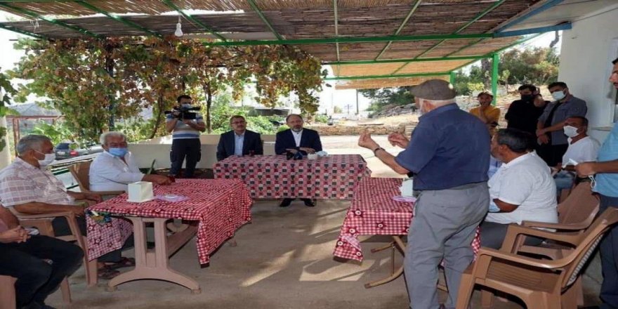 Ali Erbaş'tan Bodrum'a geçmiş olsun ziyareti