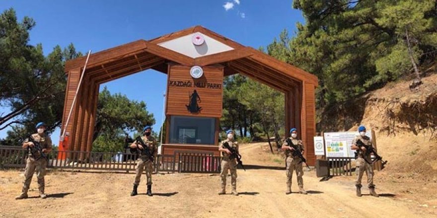 Kazdağları'na 7 gün 24 saat komando koruması