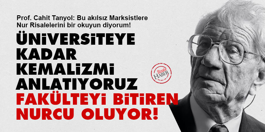 Üniversiteye kadar Kemalizmi anlatıyoruz fakülteyi bitiren Nurcu oluyor!