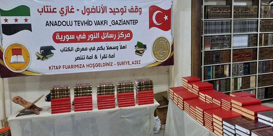 Fırat Kalkanı bölgesindeki kitap fuarında Risale-i Nur'a ilgi