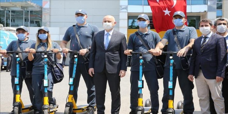 Postacılar Türkiye'nin çevresini 2,3 kez dolaşacak kadar yol yaptı