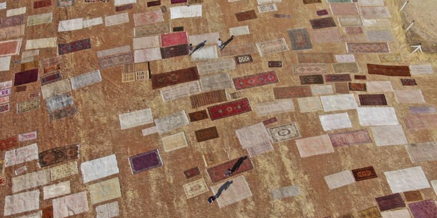 Antalya’da ‘halı mevsimi’ sona erdi hasat başladı