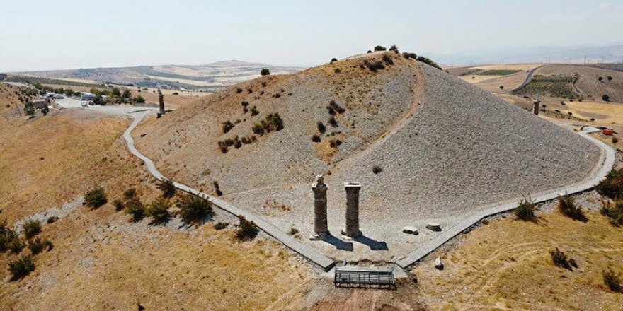 Karakuş Tümülüsü'nün tomografisi çekiliyor