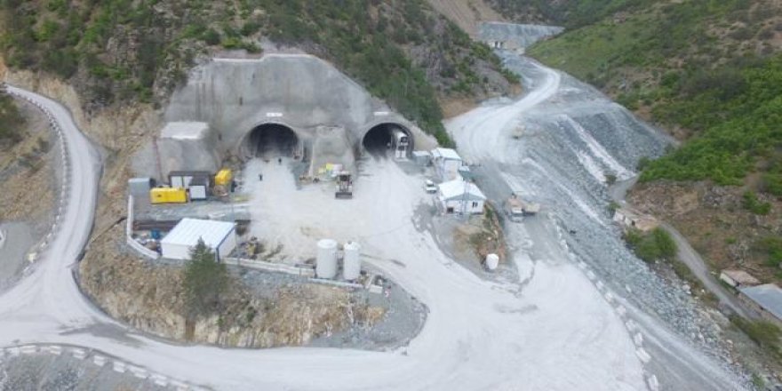 Yeni Zigana Tünelinde sona yaklaşıldı